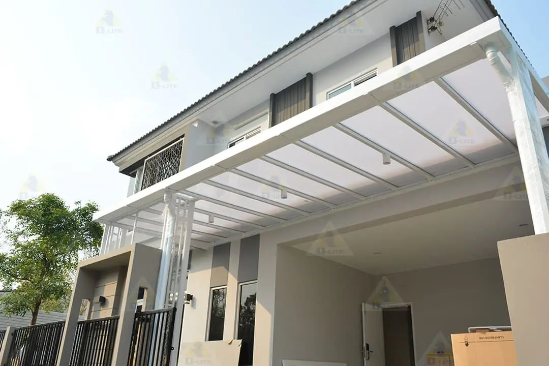 แบบกันสาดที่จอดรถ-1