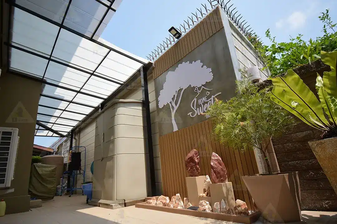 แบบกันสาดหลังบ้าน